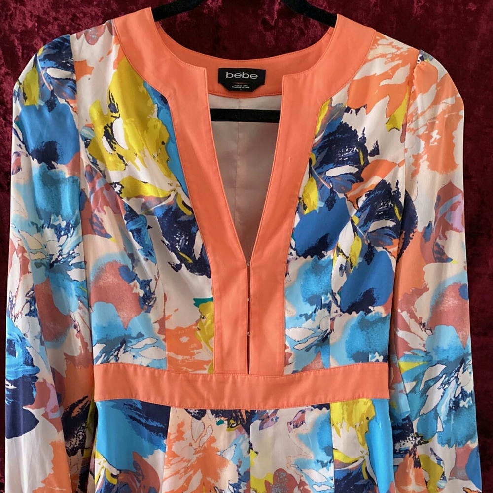 Bebe floral dress